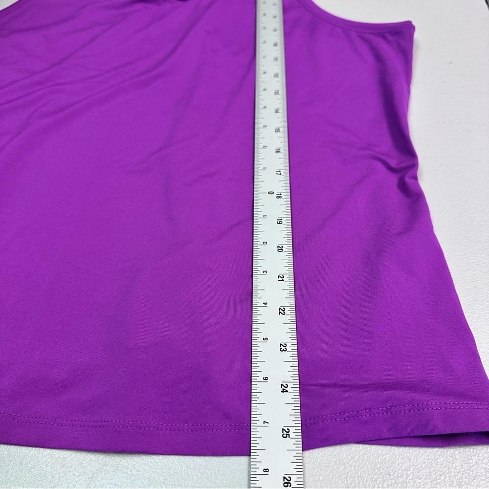 All in Motion Purple Relaxed Sleeveless‎ Tank Top - Picture 4 of 5